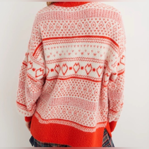 Aerie Flurry Oversized Crew Sweater - COOL VIBES - $78 Retail NWOT - Picture 4 of 4